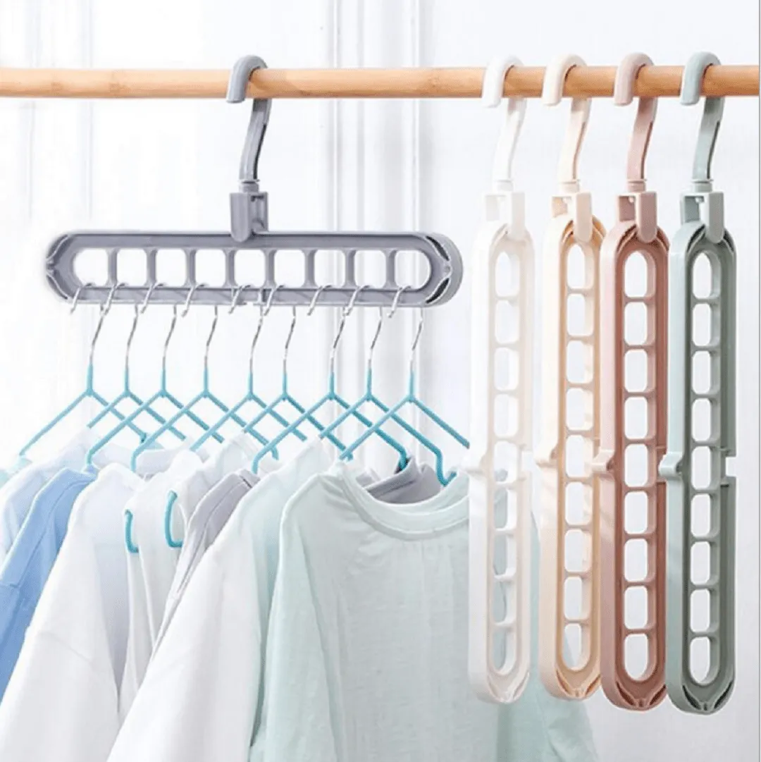 Cintre Organisation pour Vêtements Gain de Place dans placard (couleur aléatoire)
