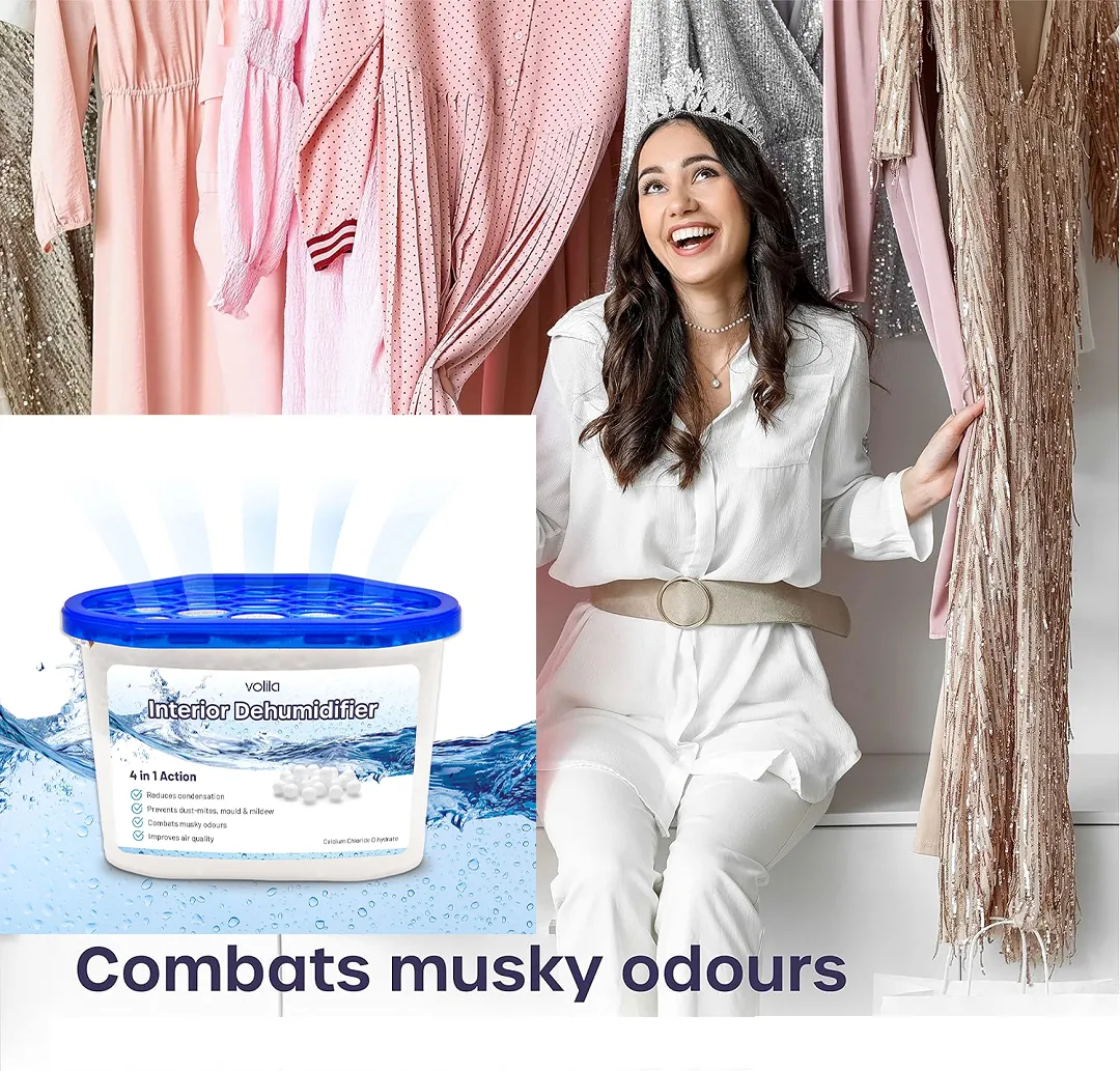 Déshumidificateur, anti-humidité pastille 300g