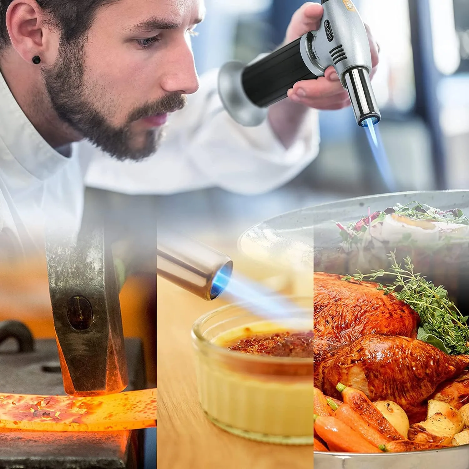 La Magie du Caramel  Transformez vos Desserts avec le Torch Culinaire