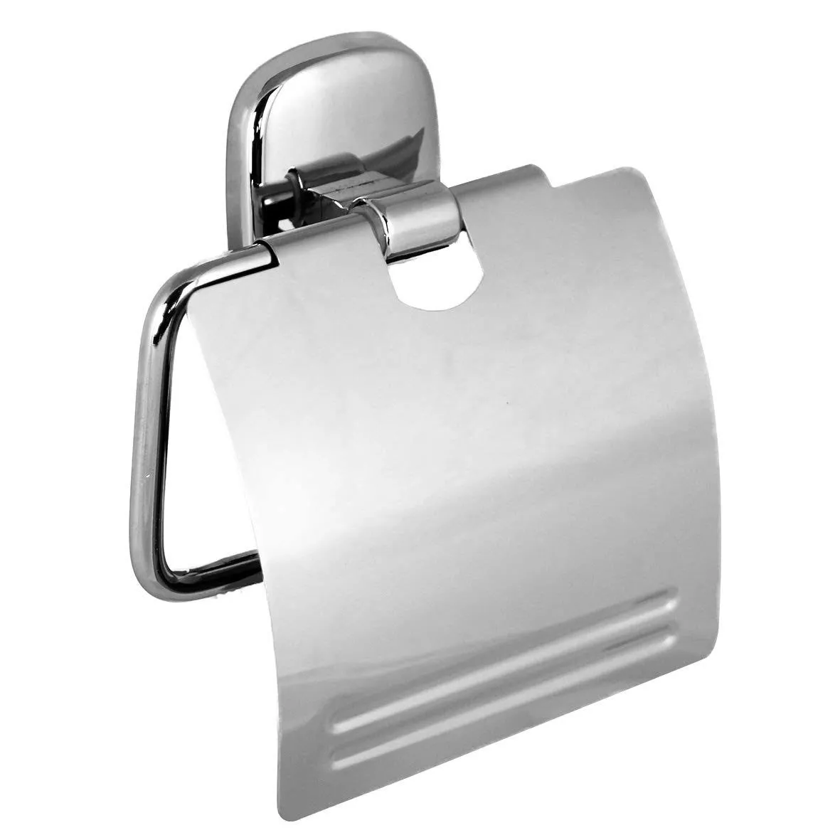 Élégant Porte Papier Hygiénique en Aluminium avec Couvercle