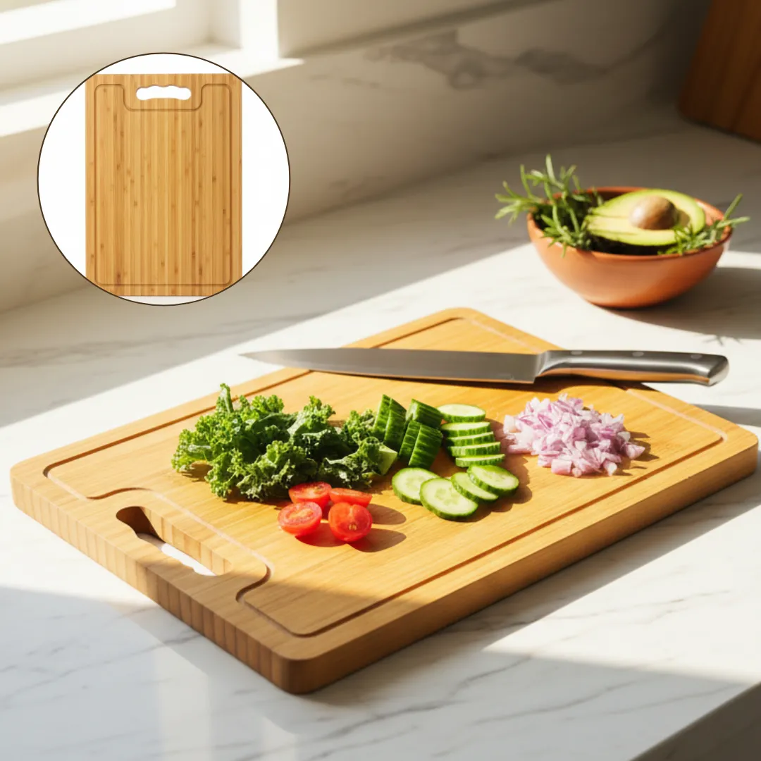 Planche à découper pratique avec poignée, antidérapante et durable pour une découpe facile