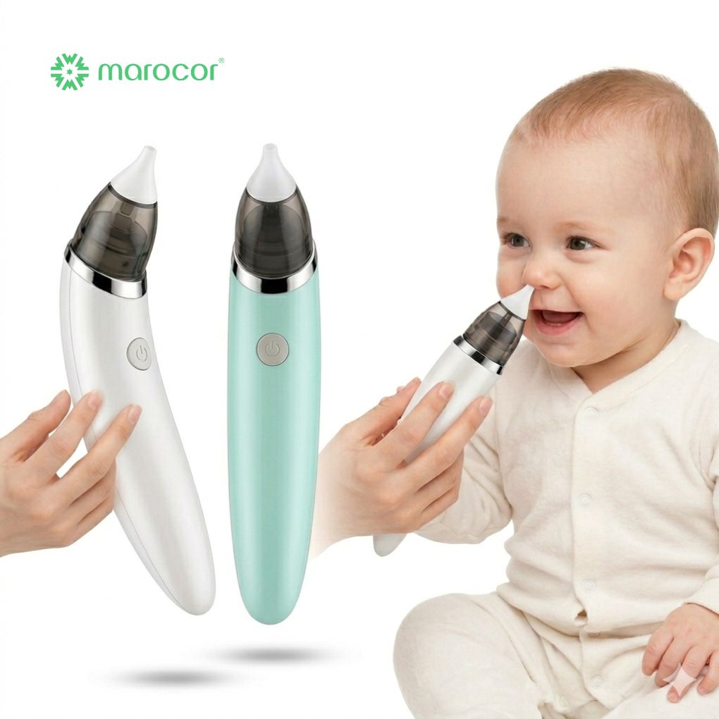 Aspirateur Nasal Électrique pour Bébé ,Soin Pratique et Hygiénique