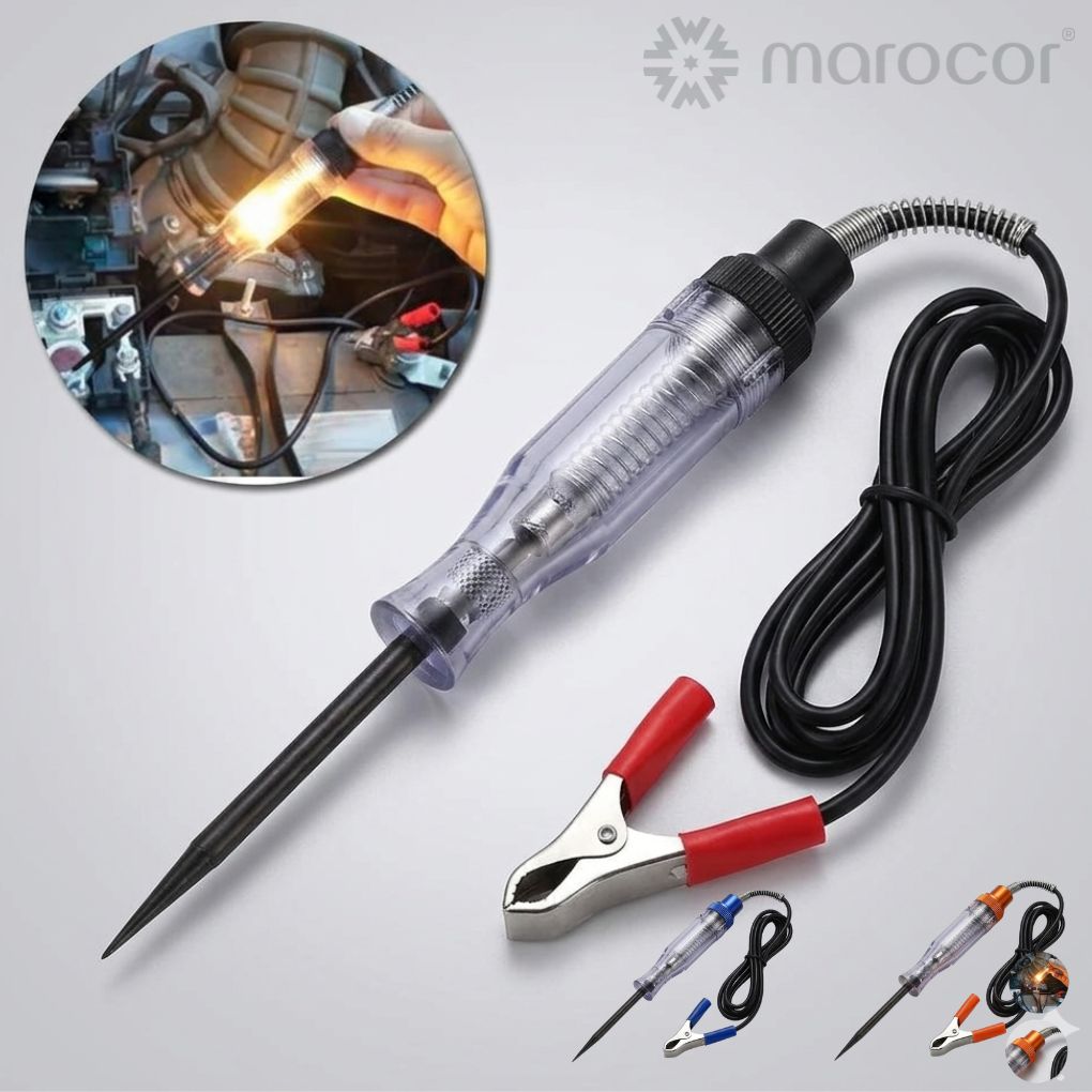 Stylo détecteur de tension LED 12-24V pour diagnostic électrique automobile