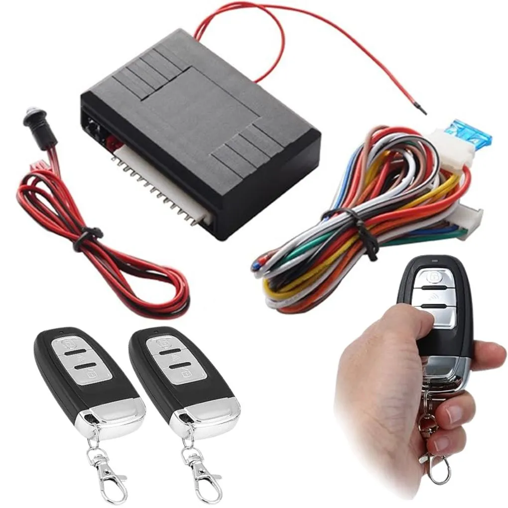 Serrure de porte centrale de voiture sans fil, ouverture de porte télécommandée
