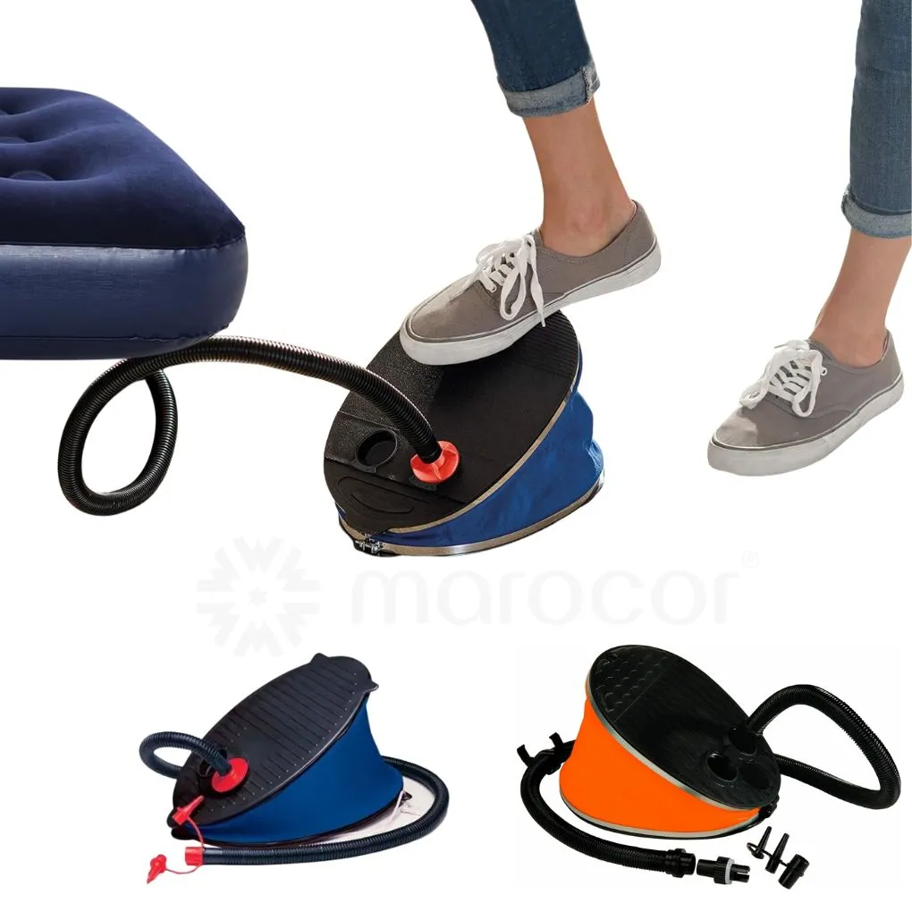 Gonflez en toute simplicité Notre Pompe à Air pour Pieds de 3 Litres