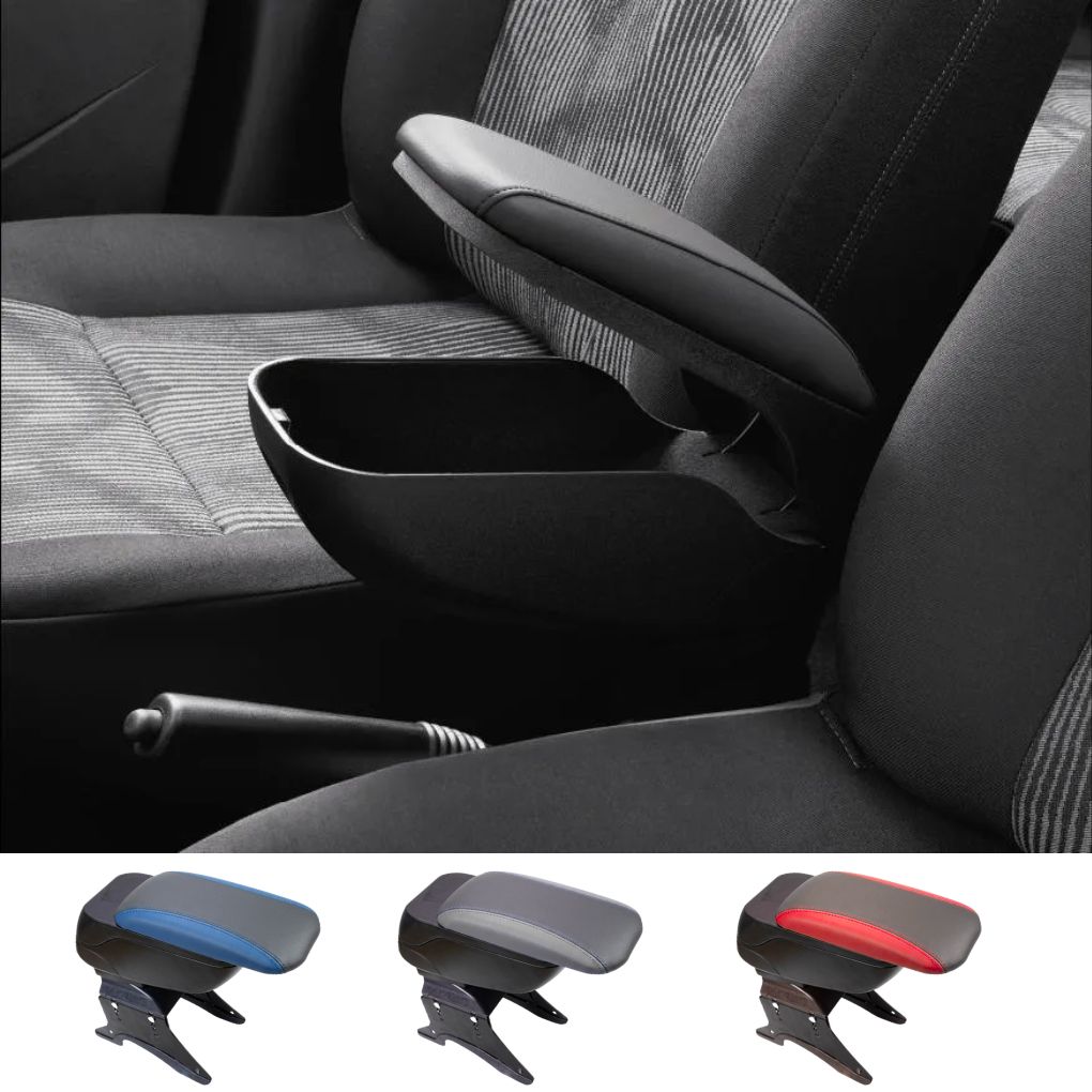 Accoudoir de Voiture universel en Cuir Avec Boîte De Rangement