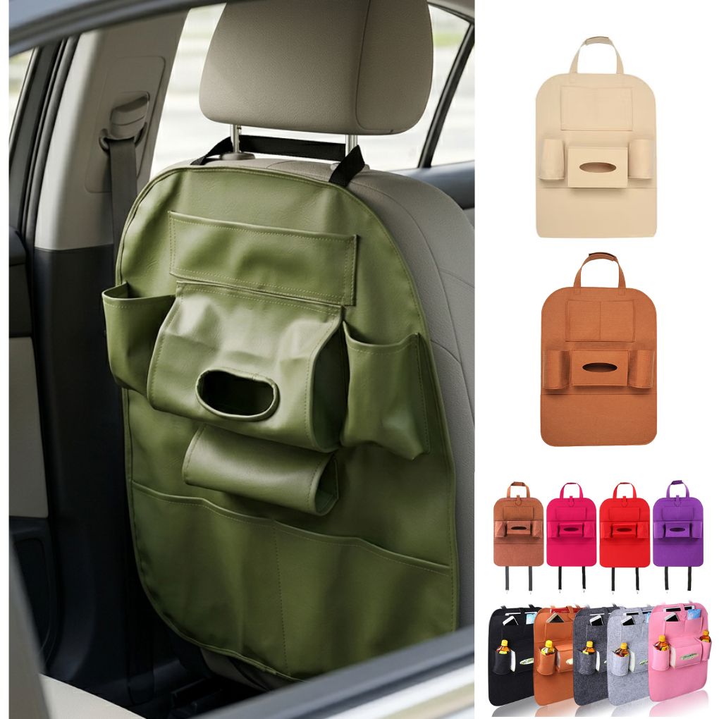 Optimisez l'espace de votre voiture avec notre Sac de Rangement de Siège Pratique et Spacieux