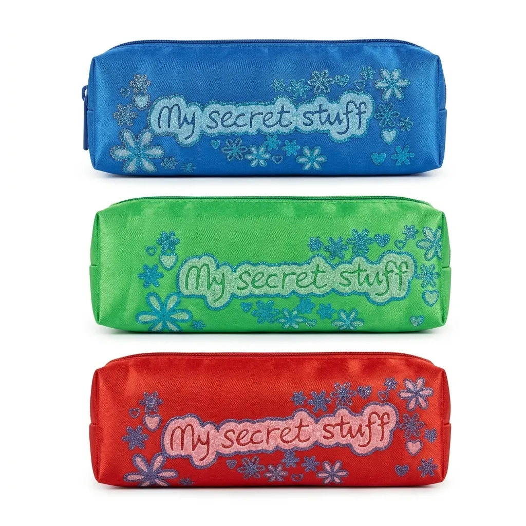 Trousses de rangement "My Secret Stuff" - couleurs aleatoire