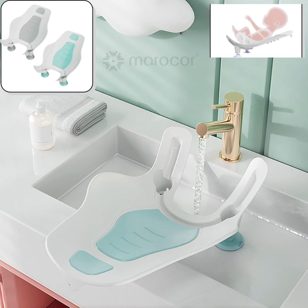 Baignoire bébé portable semi-circulaire, Idéal pour les Voyages, Conception Pratique