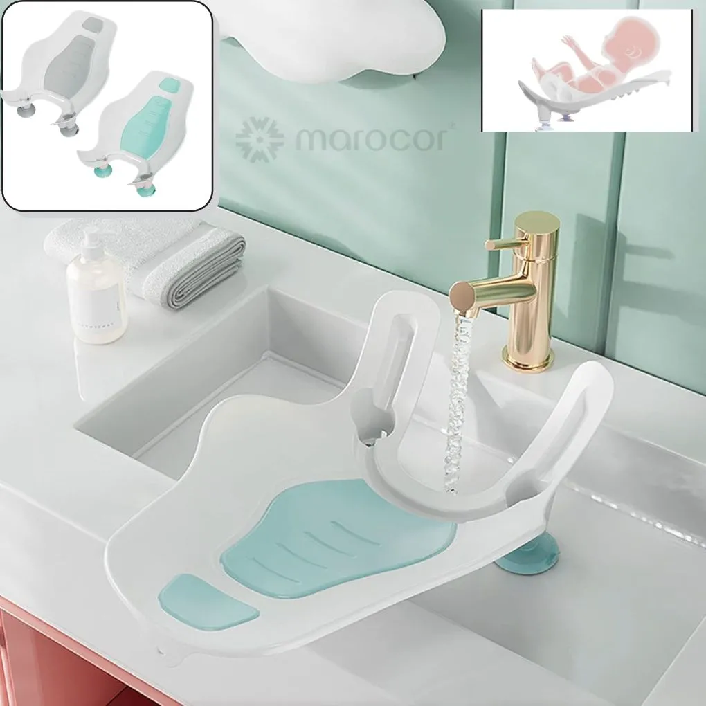 Baignoire bébé portable semi-circulaire, Idéal pour les Voyages, Conception Pratique
