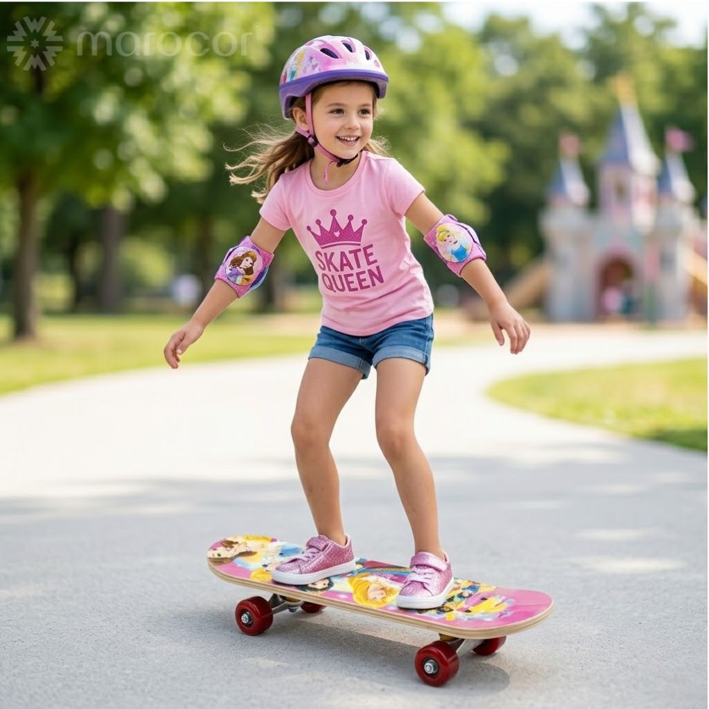 Skateboard Princesse Féerique pour Enfant - Édition Royale