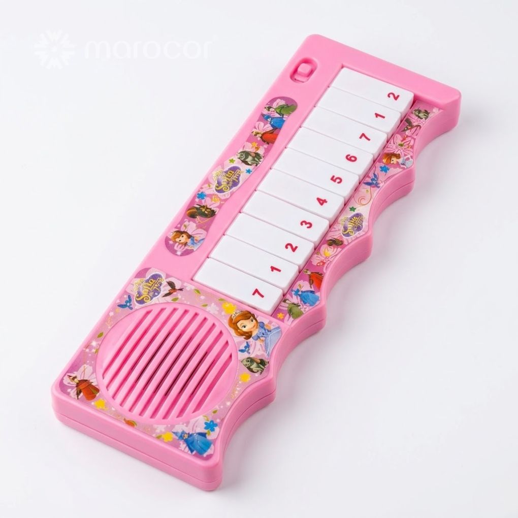 piano Clavier Musical Éducatif pour Enfants - Rose et Interactif