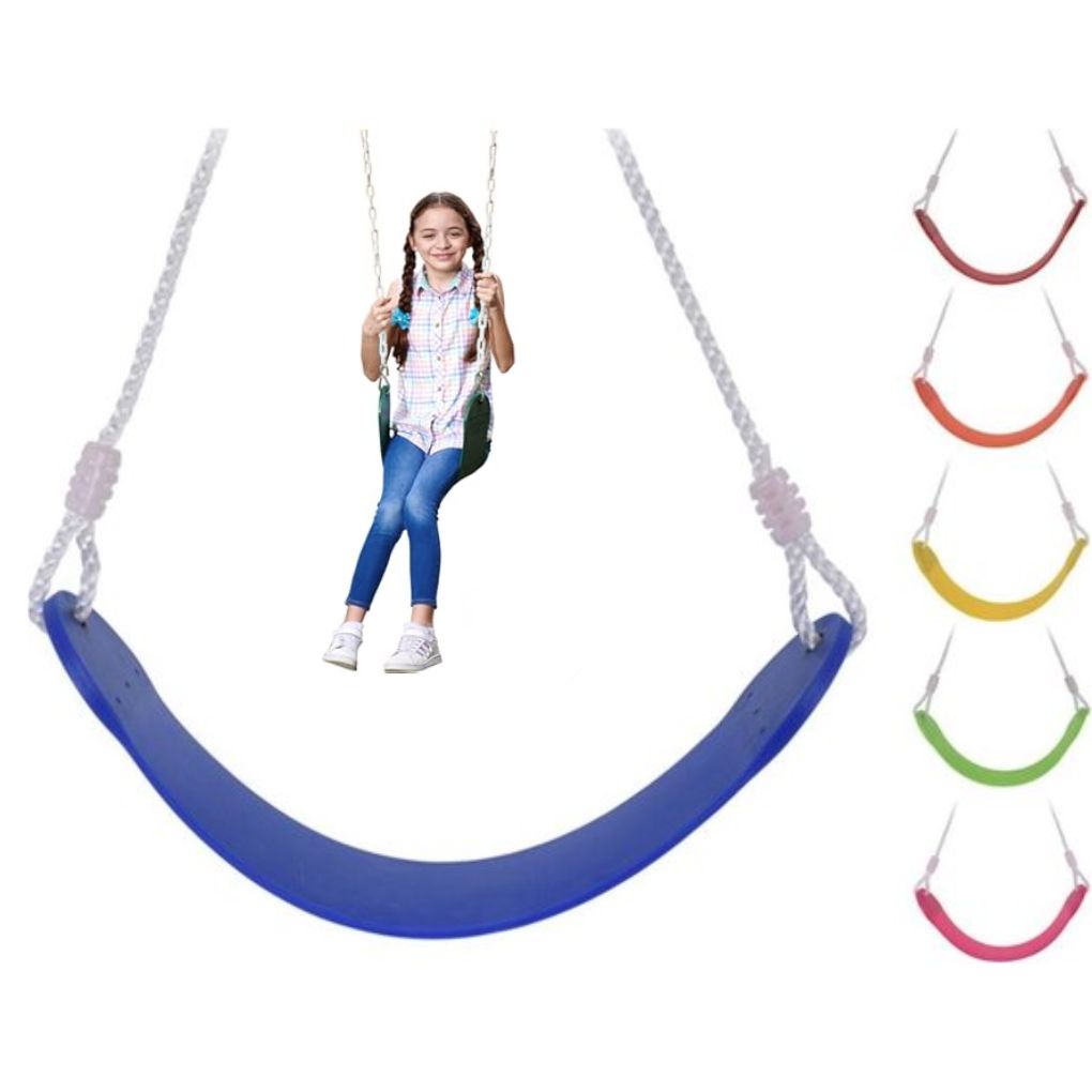 Squirrel Products Siège de balançoire à sangles robustes - Siège de balançoire de rechange pour aire de jeux