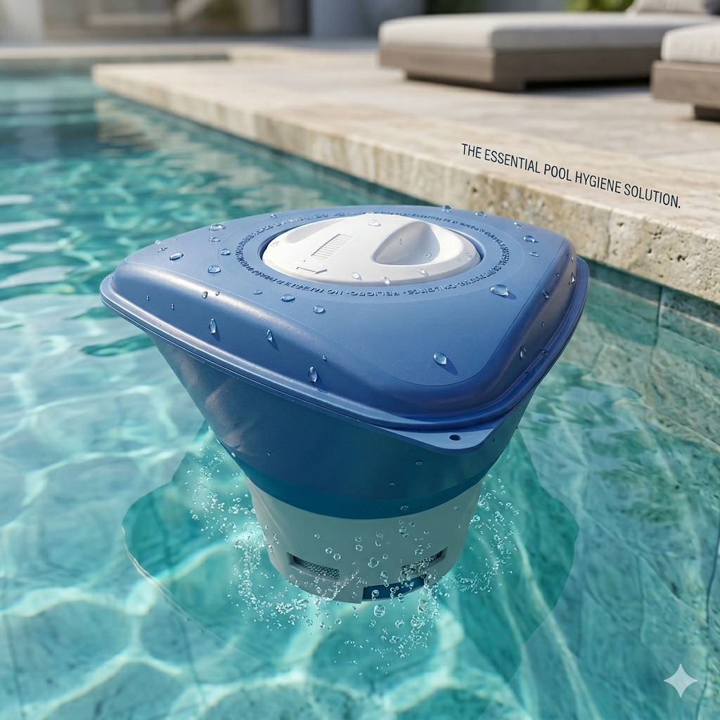 Distributeur de Chlore Flottant AstralPool – Entretien de Piscine Haute Performance Gardez votre eau cristalline et saine en toute simplicité