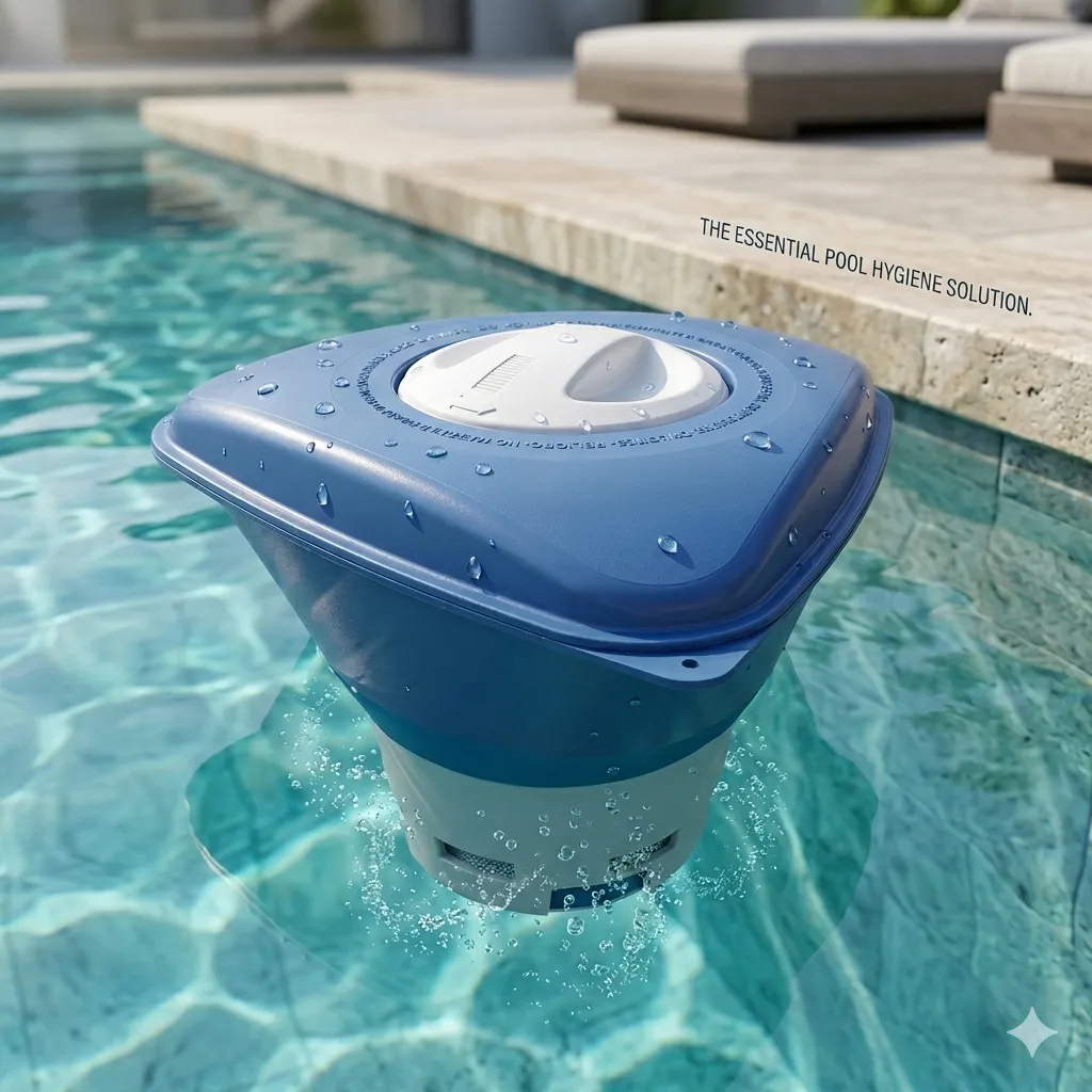 Distributeur de Chlore Flottant AstralPool – Entretien de Piscine Haute Performance Gardez votre eau cristalline et saine en toute simplicité