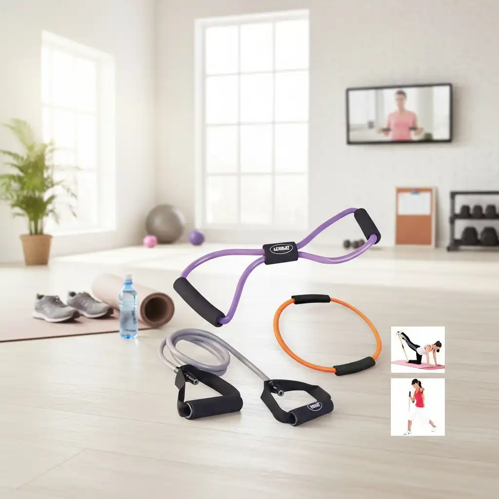 Ensemble de 3 Élastiques de Musculation Live Up – Renforcez votre corps efficacement