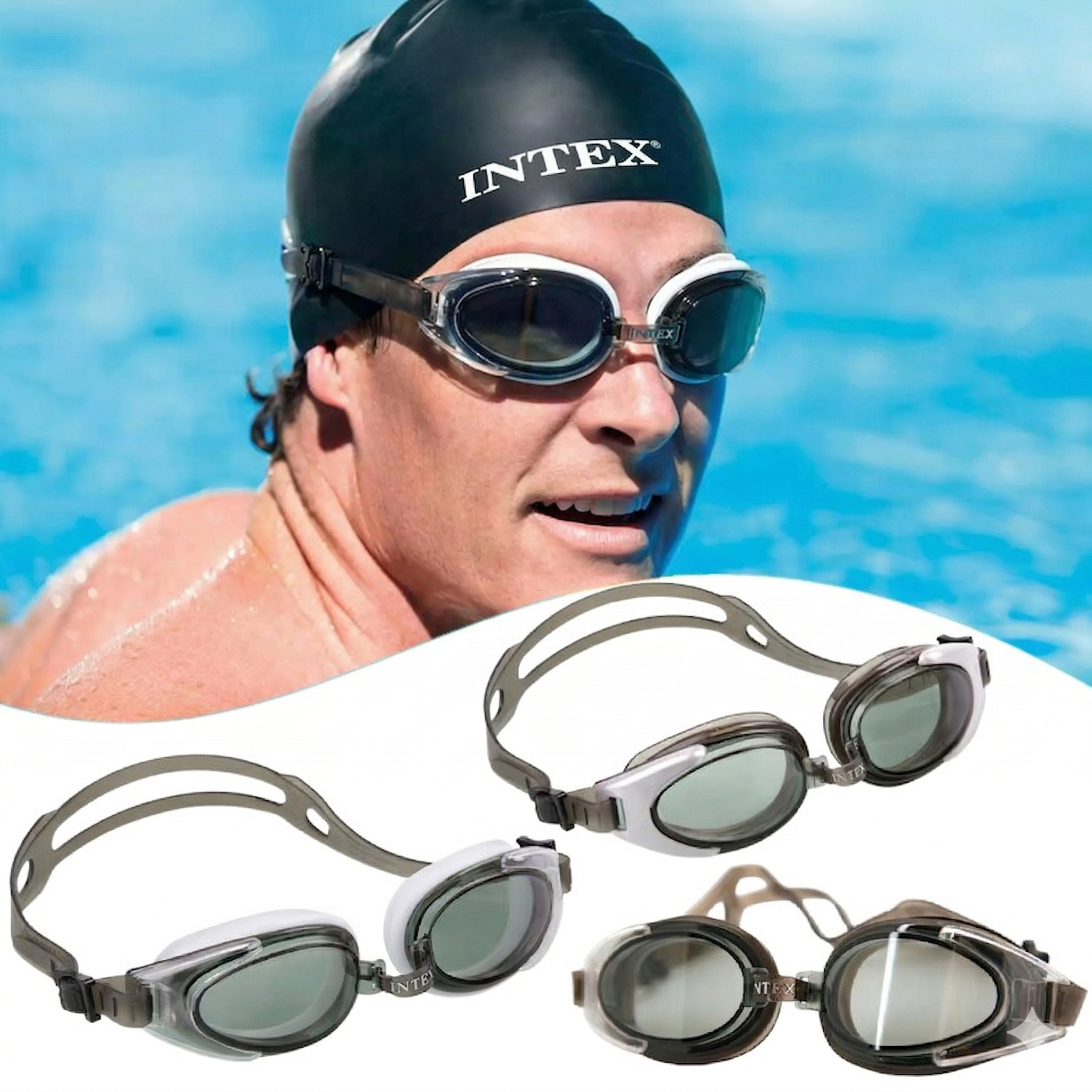 Lunettes de Natation Intex - Performance adulte
