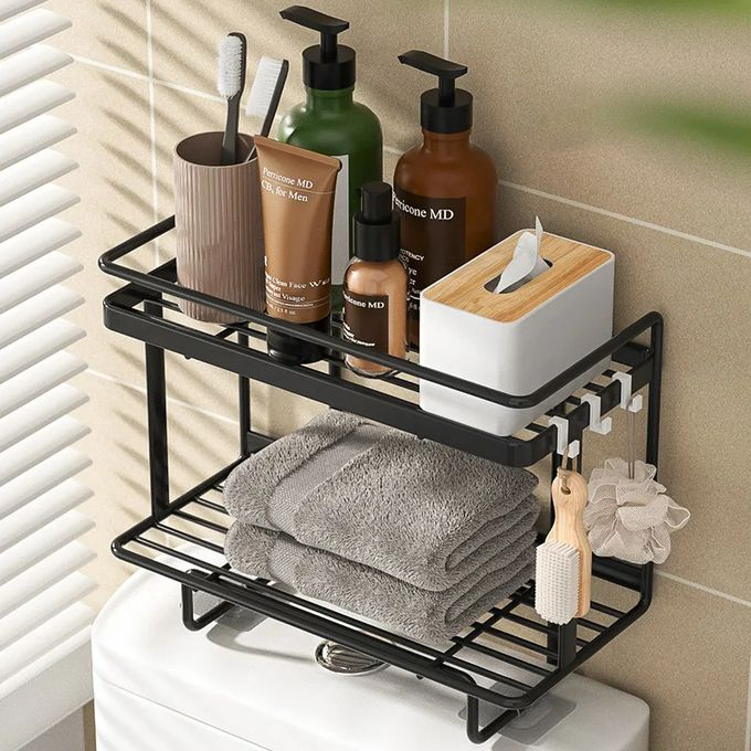 Étagère pratique et polyvalente pour organiser la salle de bain