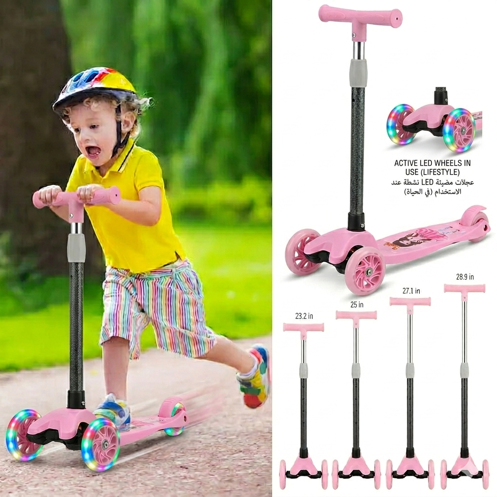 Trottinette pliable pour enfants