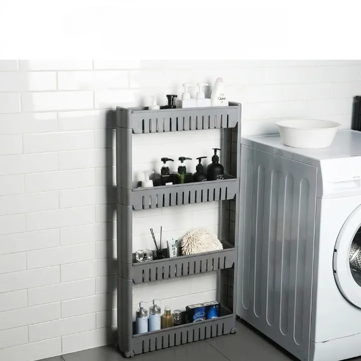 Chariot étroit multifonction pour cuisine et salle de bain