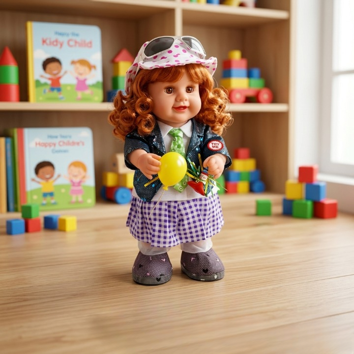 Poupée musicale dansante interactive pour enfants