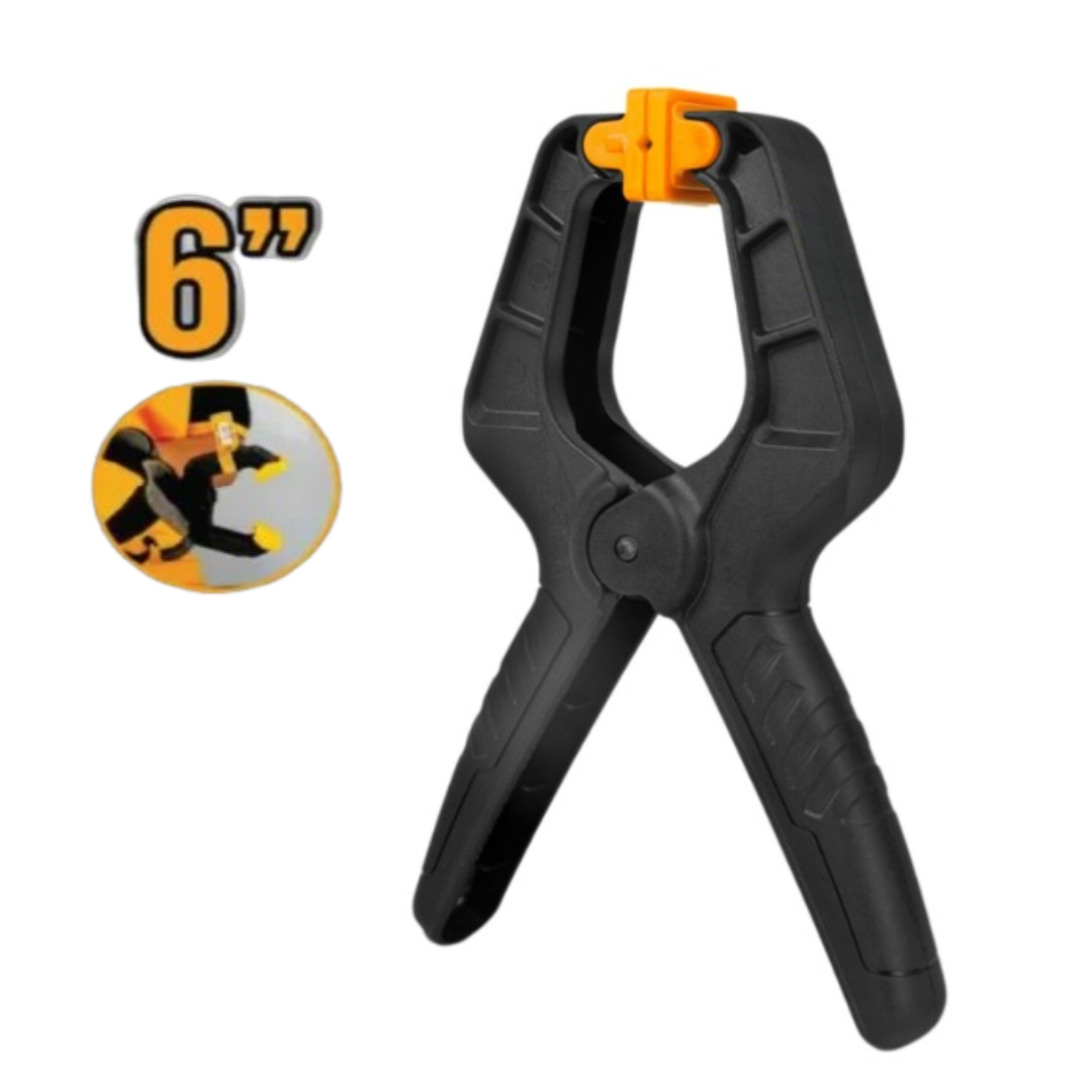 Pince à ressort multi-usage 6 pouces pour photographie, bricolage et menuiserie