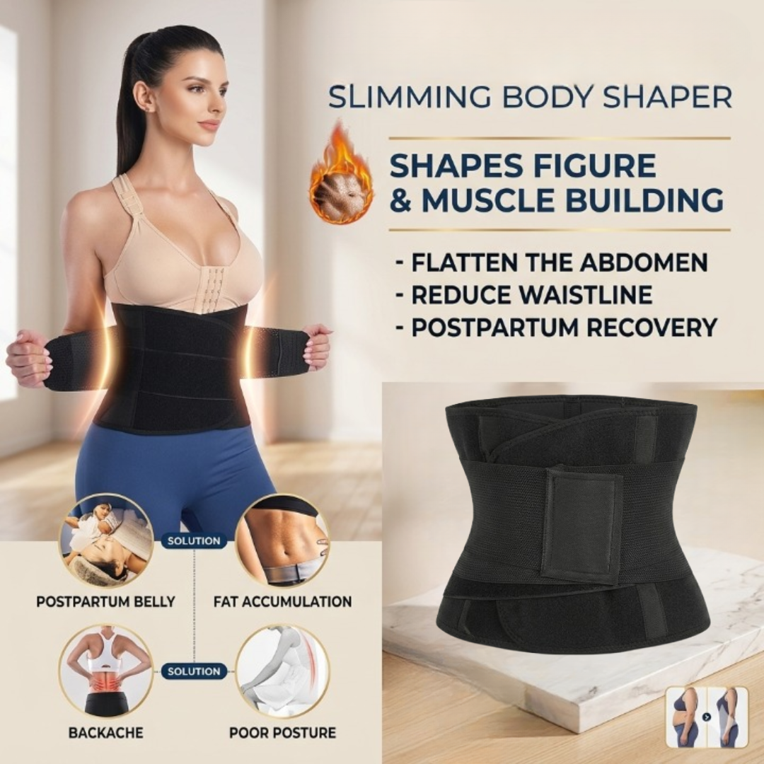 Ceinture abdominale post-partum de maintien et gaine amincissante