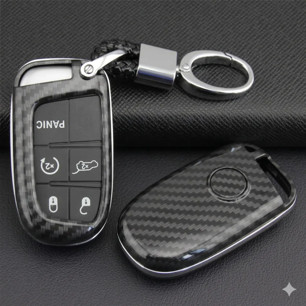 Étui de protection en TPU pour clé de voiture télécommandée compatible Jeep