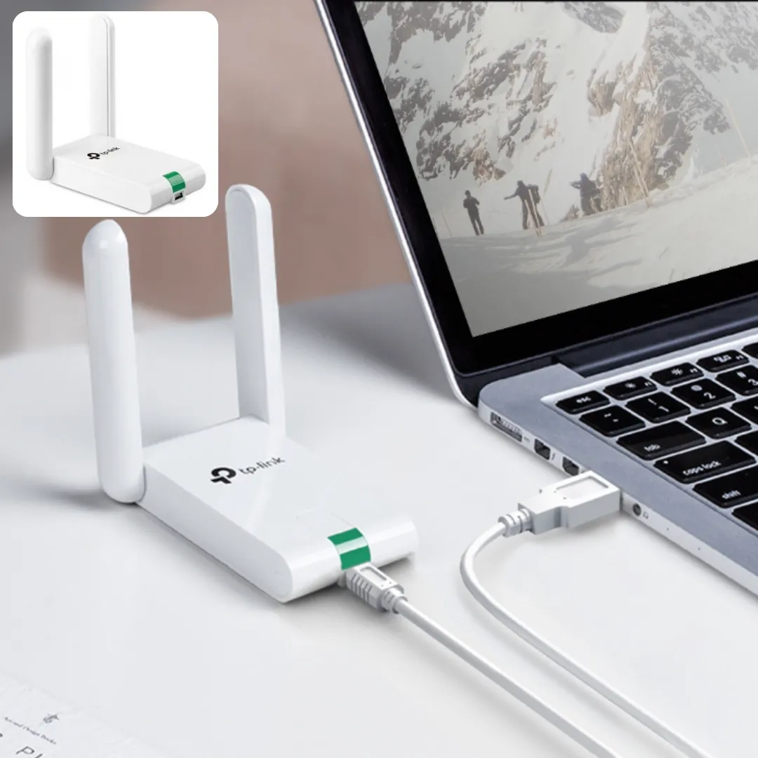 TP-Link TL-WN822N – Adaptateur réseau USB WiFi haute performance 300 Mbps