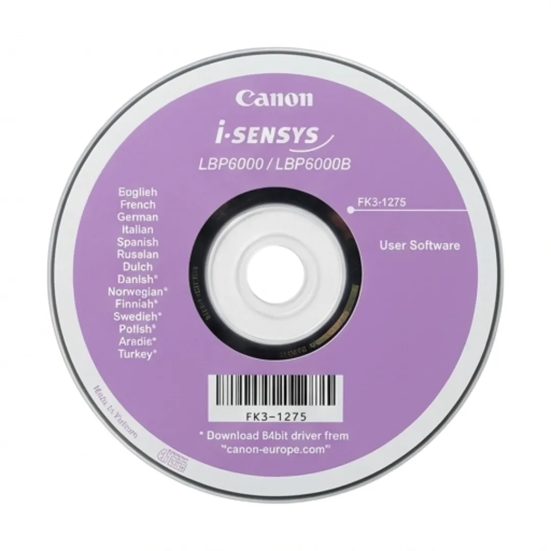 Pilotes et manuel pour imprimante Canon i-SENSYS LBP6000 / LBP6000B