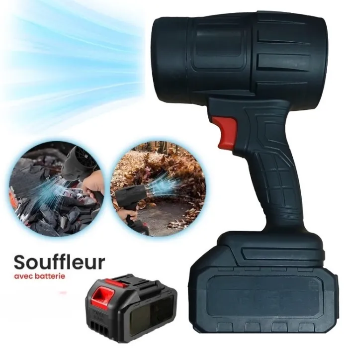 Souffleur d’Air avec 1 Batterie Rechargeable