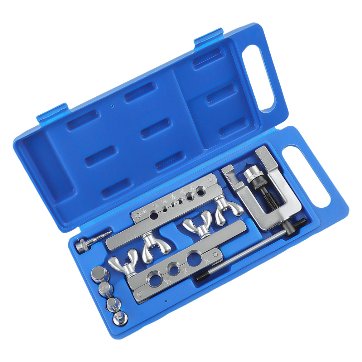 Kit d'Outils de Sertissage et d'Évasement pour Systèmes de Chauffage, Ventilation et Climatisation (CVC)