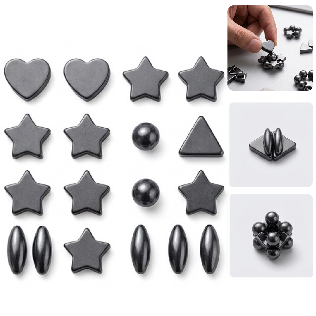 Jouets Magnétiques Magnet – Jeu de Construction Créatif et Éducatif