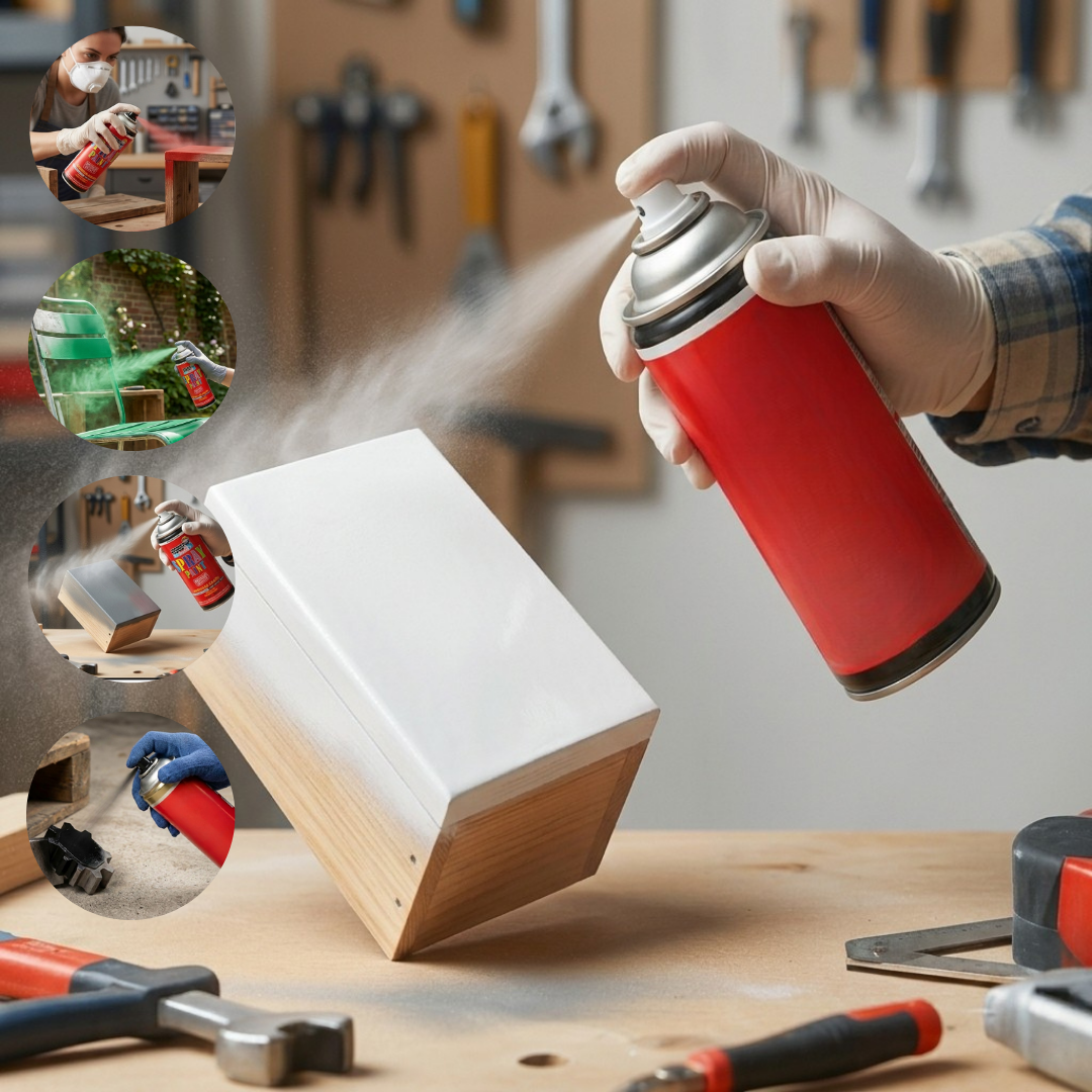 Spray de Peinture Multiusage – Application Facile et Finition Uniforme (couleur aléatoire)