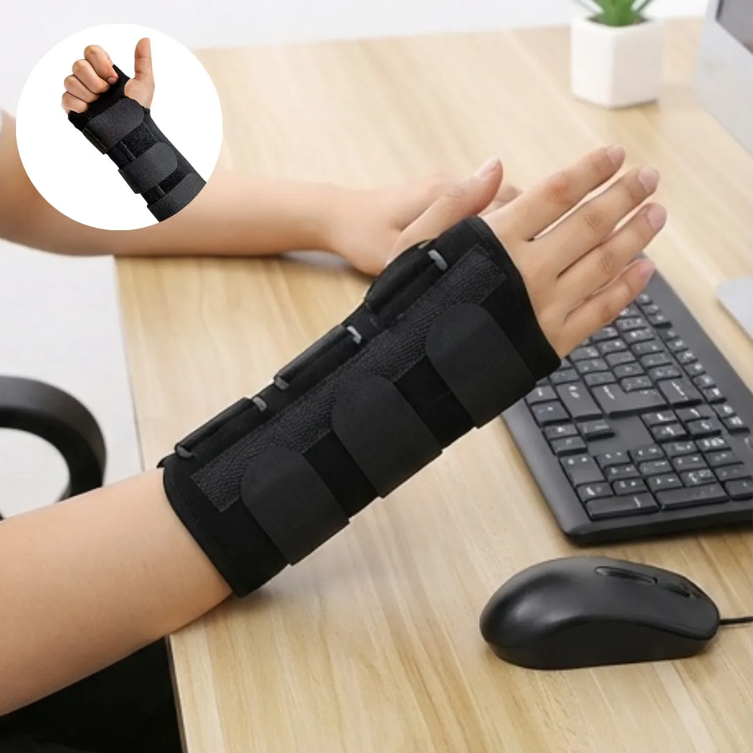 Attelle de maintien et d’immobilisation du poignet et de l’avant-bras