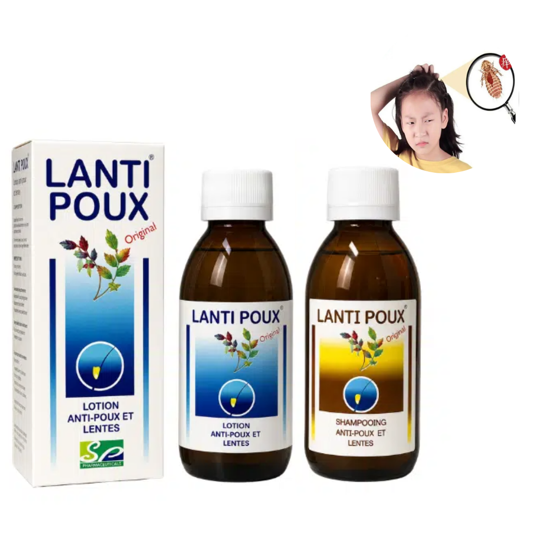 Shampooing et lotion pour le traitement des poux