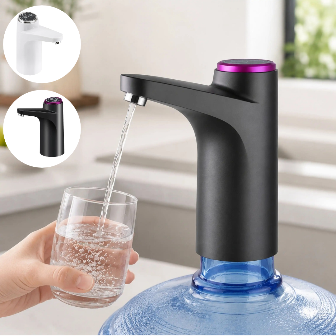 Pompe à eau électrique rechargeable pour bouteille (couleur aléatoire)