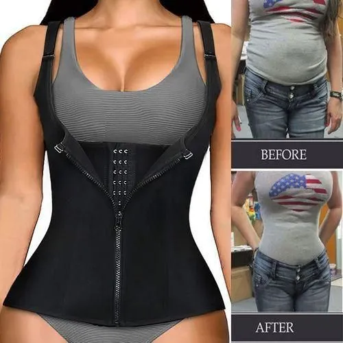 Corset de maintien pour femme en néoprène avec bretelles réglables