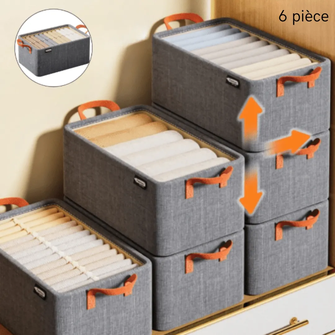 1-6 pièces – rangement multifonctionnel pour organiser et stocker les vêtements efficacement