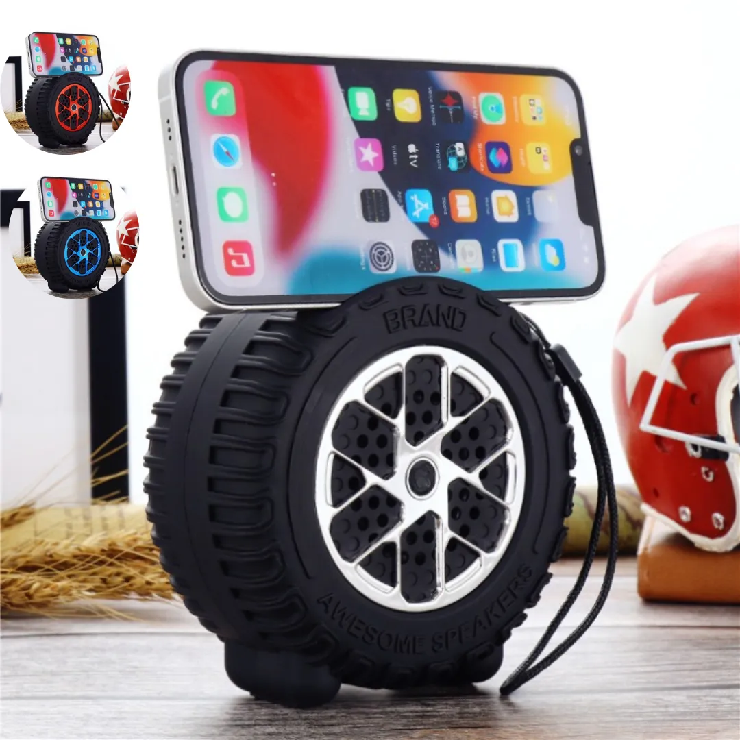 Mini enceinte Bluetooth portable sans fil – design créatif et compact (colleur aléatoire)