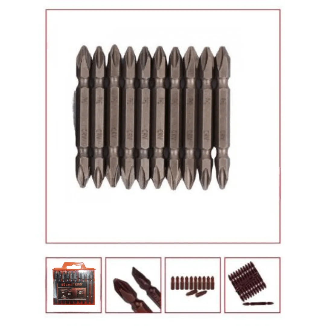 Set de 10 tournevis cruciformes pour bricolage et réparation