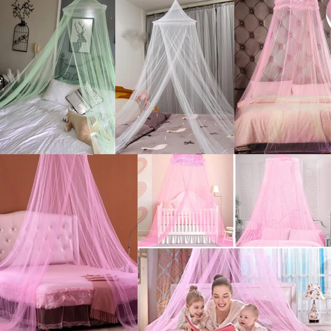 Moustiquaire romantique pour un sommeil protégé (couleur aléatoire)