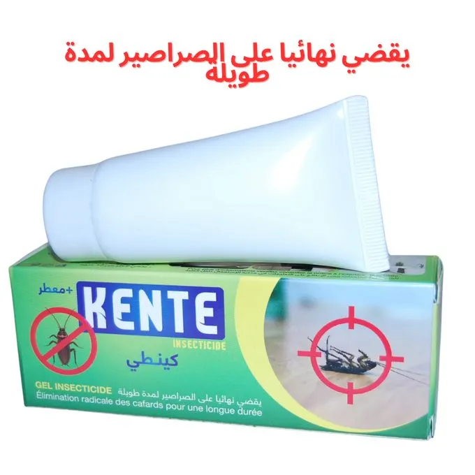 Insecticide Gel Kentek – Élimination Rapide et Durable des Cafards – Usage Domestique