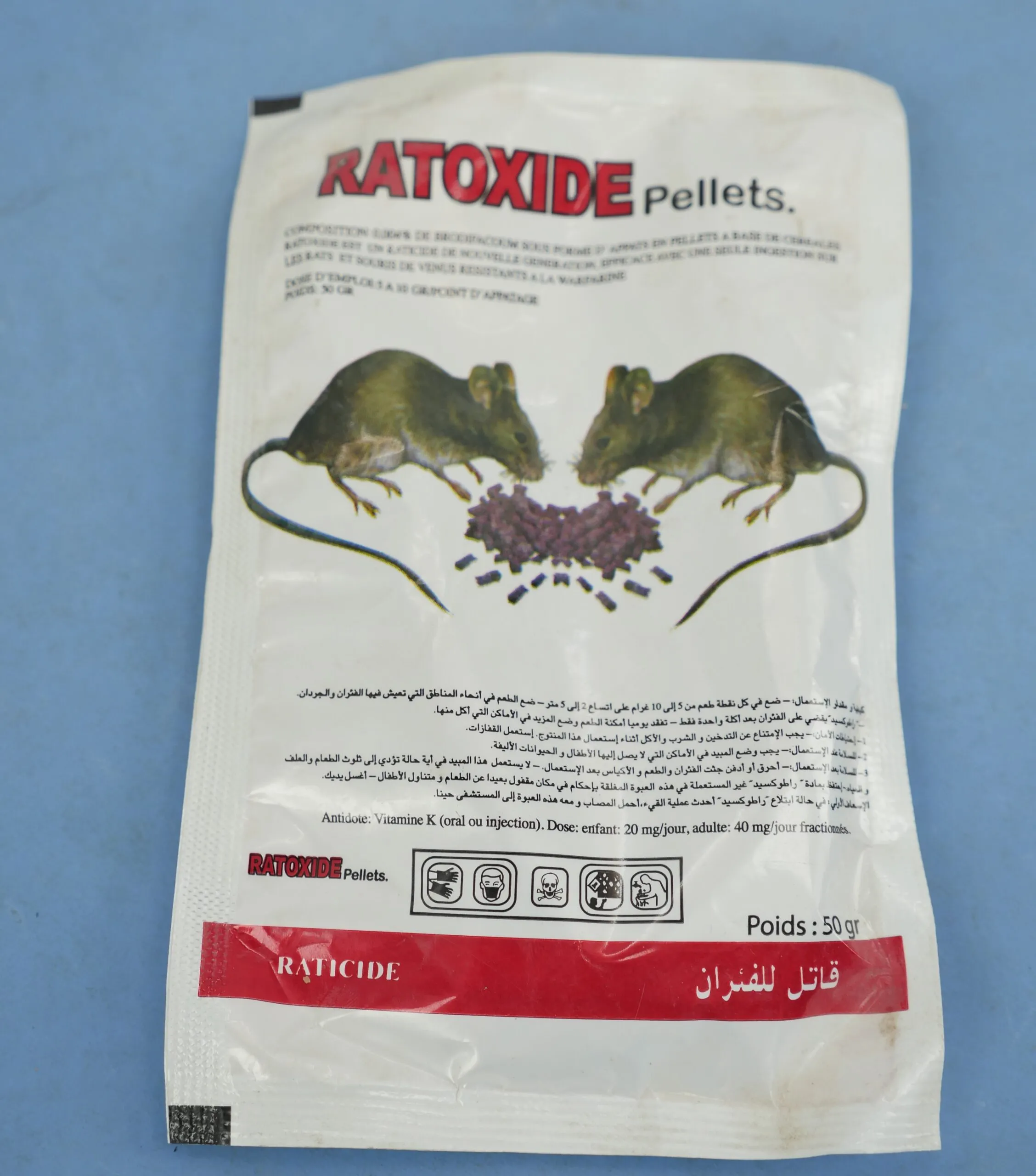 Produit chimique puissant contre les rats