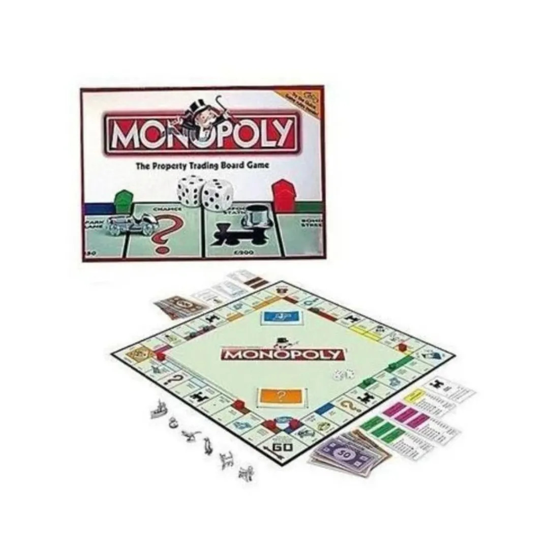 Monopoly Classique - Jeu emblématique des transactions immobilières pour des moments en famille.