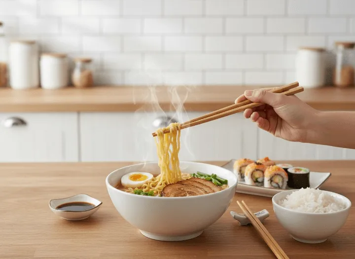 Baguettes haut de gamme pour sushis et repas asiatiques (lot de 12)