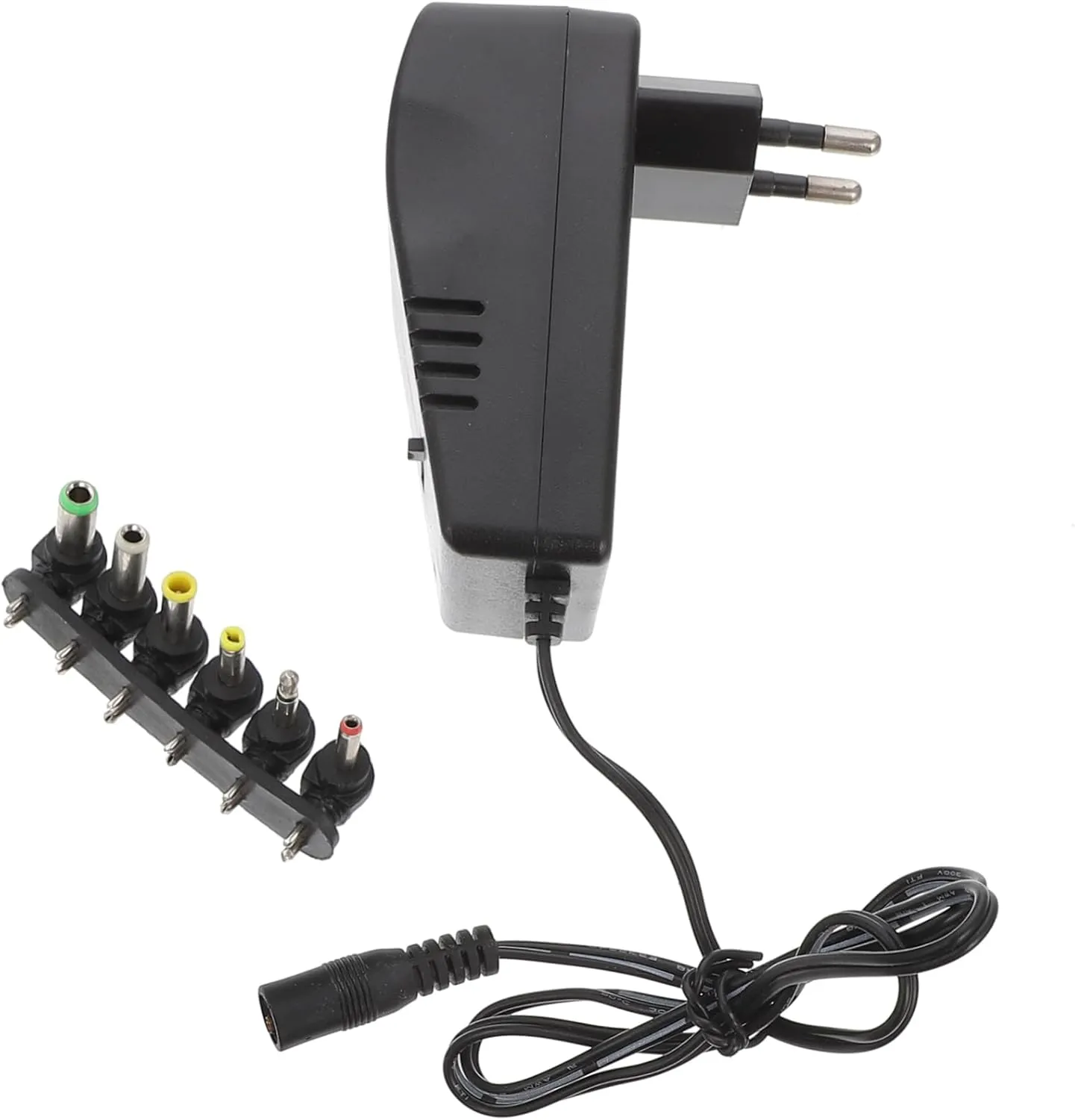 Ensemble de chargeur d'alimentation réglable, conception en plastique, compatible avec divers ordinateurs.