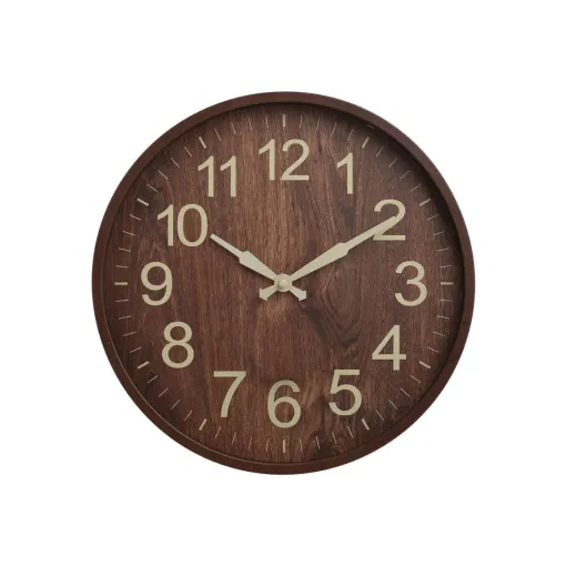 Horloge Murale en Bois Silencieuse pour salon, couloir, maison, restaurant, salle à manger
