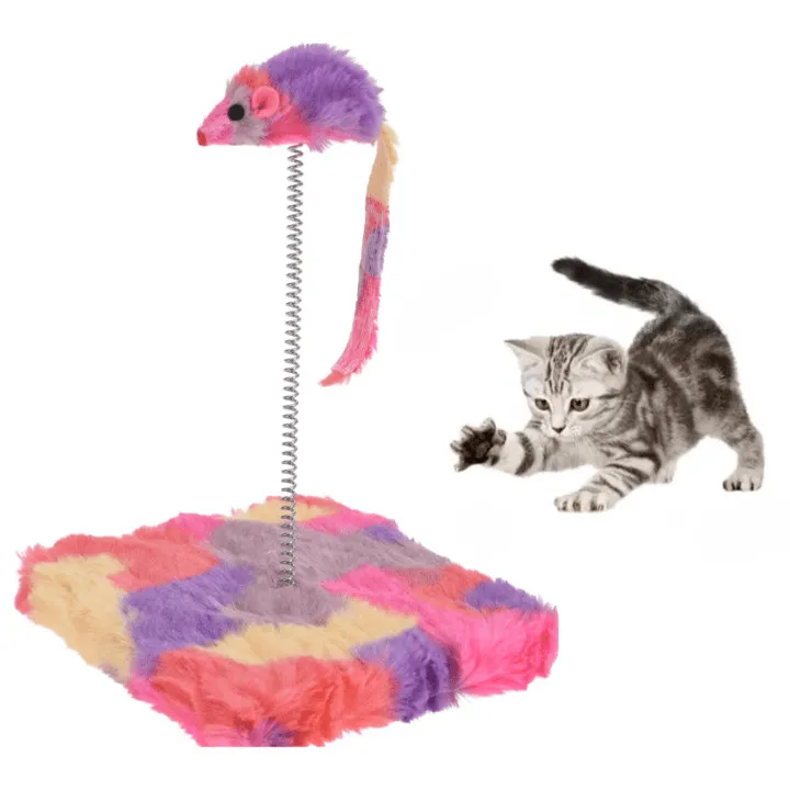 jouet pour Chats en Forme de Souris 15x15x20cm