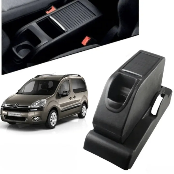 Accoudoir Amélioré pour Console de Voiture BERLINGO 2014 avec Boîte de Rangement